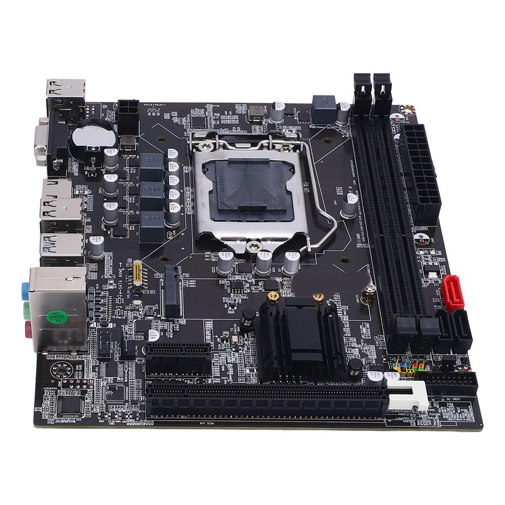 B75 Computer Motherboard for LGA 1155 2x8GB DDR3 Memory Gaming Motherboard M.2 Nvme NGFF ATA3.0 PCI