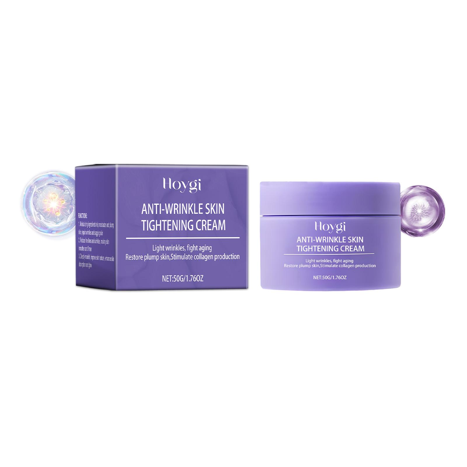 Hoygi facial skin firming cream gently moisturizes, rejuvenates, moisturizes, cares for the skin, anti-wrinkle cream