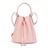 Trendy Petal Bucket Bag for Women, Vintage Drawstring Crossbody Shoulder Bag, Simple Versatile High-End Handbag