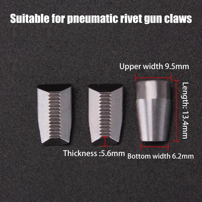 

3 шт. Запасные губки Пневматическая заклепочная машина Губки Комплект Сменные губки Воздух Заклепка Губка Ремонтный комплект Для заклепочного инструмента Пневматический инструмент A2