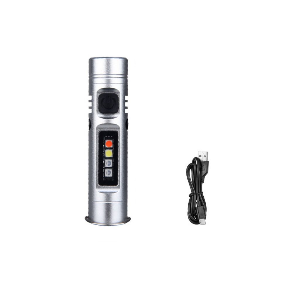 Rechargeable LED Torch Multi-Functional 3 Modes LED Flashlight Bright Tiny Battery Flashlight Traveling