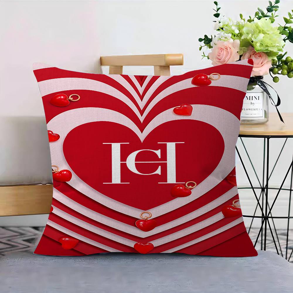 C-CarolinaS Fashion H-HerreraS Pillow Gift Home Office Decoration Pillow Bedroom Sofa Car Cushion CoverPillow Case