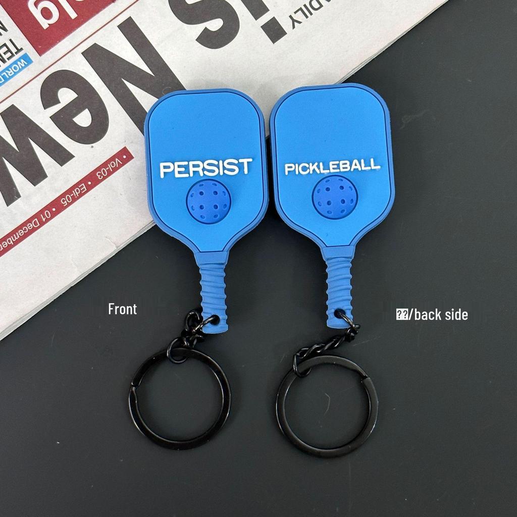 Fitness Series Gummi-Schlüsselanhänger: Hantel- & Kurzhantel-Anhänger für Geschenke