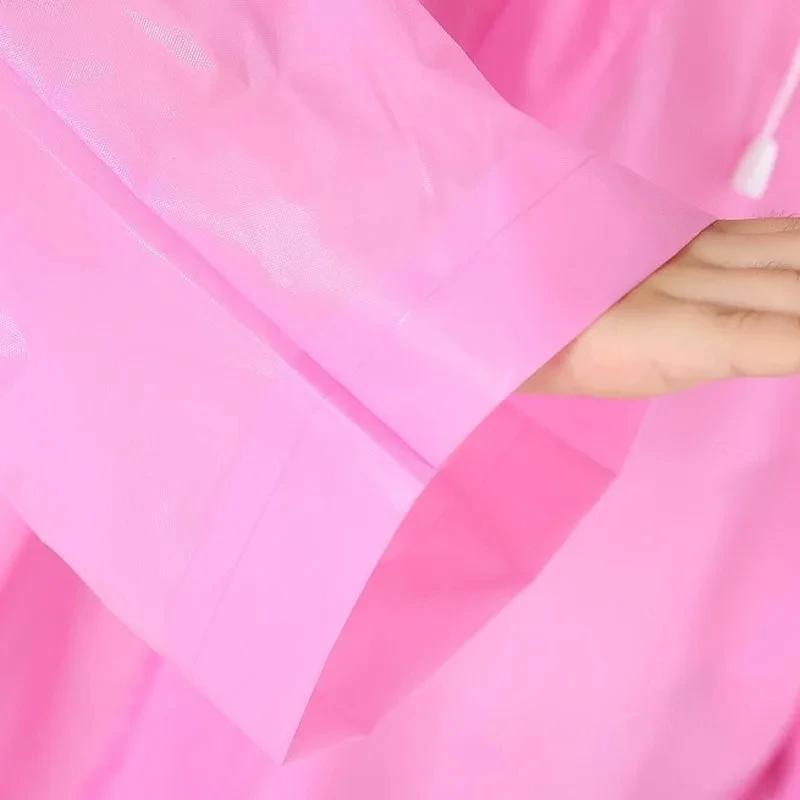 Outdoor Travel Kids EVA Raincoat Thicken Waterproof Children Poncho,0.16mm Thickness