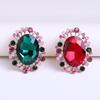 New Popular Big Crystal Rhinestone Brooches for Women Costume Jewelry Brooch Wedding Bouquet Pin Party Decors