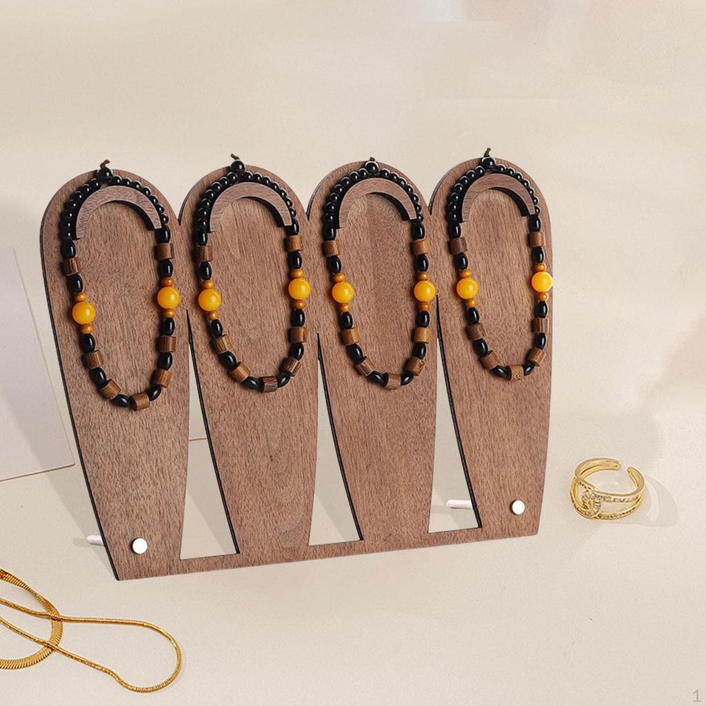 Wood Bracelet Stand Jewelry Display Holder Organizer for Bedroom