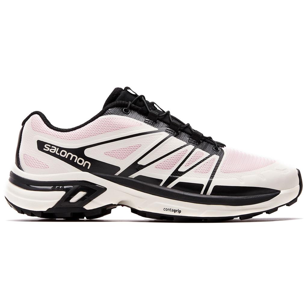 SALOMON Xt-Wings 2 Durable Slip-Resistant Lightweight Low-Top Outdoor Functional Shoes Unisex Shoes Pink White 471357