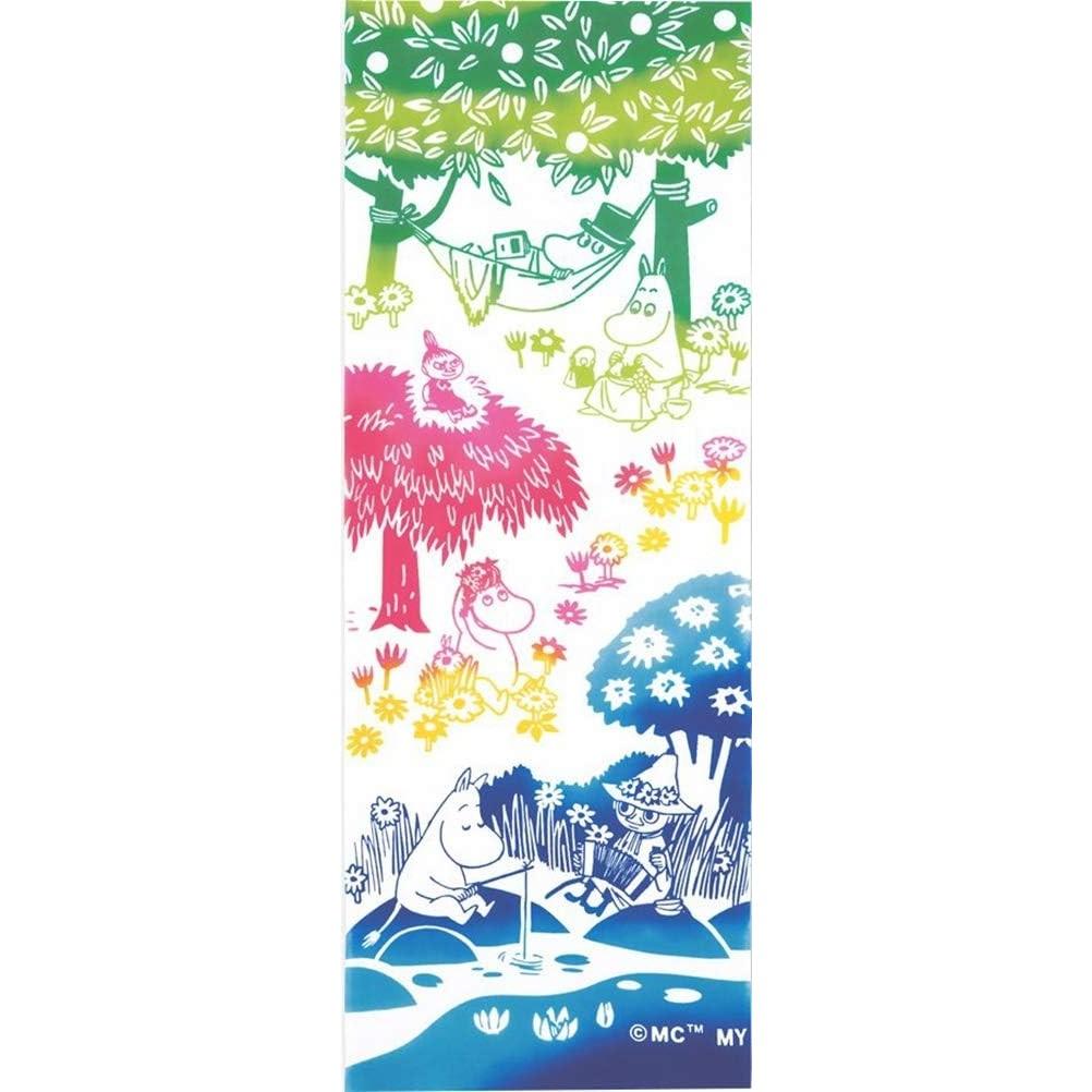 Miyamoto Handtuch tenugui 33 x 90 Mumin Camping 51012 (Miyamoto-Handtuch) Handgefärbtes Handtuch, hergestellt in Japan, cm, Design,