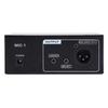Microphone Preamplifier 1 Channel XLR Mic Preamp Adjustable Gain Balanced Phantom Power Low Noise Metal Shell