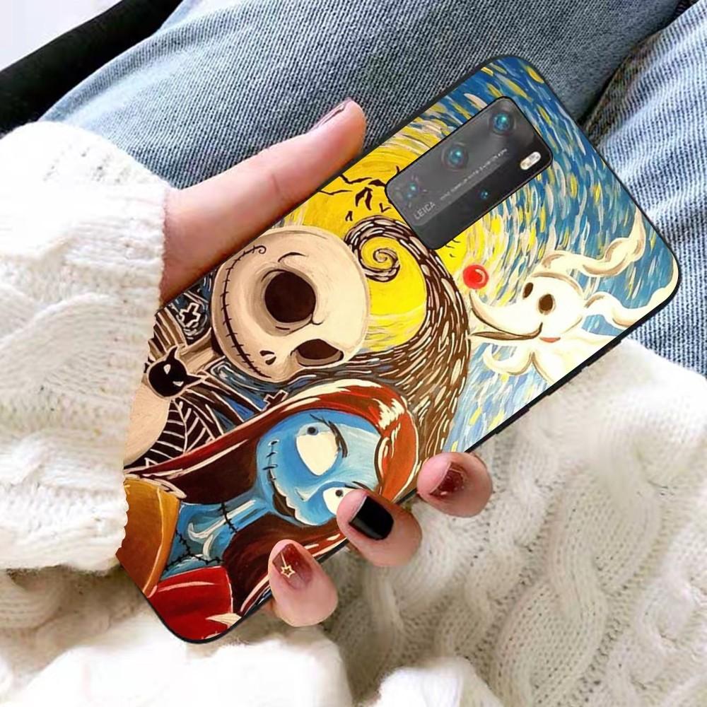 

Nightmare Before Christmas Jack Phone Case For Huawei P 8 9 10 20 30 40 50 Pro Lite Psmart Honor 10 lite 70 Mate 20lite Huawei P10 Lite