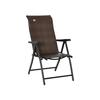 Folding Chair - MUVOE - Outsunny - 7-position Backrest - Foldable - Brown PE Rattan