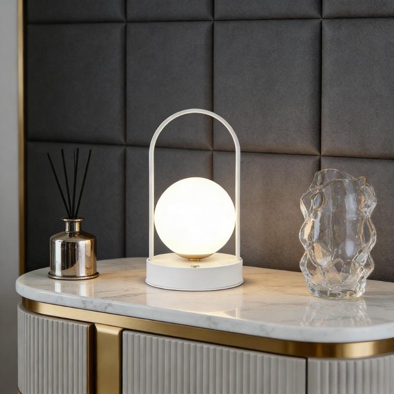 Portable Table Lamp Night Light Outdoor Camping Light Stall Light Nordic Modern Bedroom Bedside Lamp