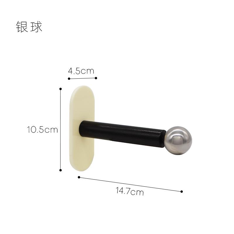 

Hanger Storage Rack, Organizing Rack, No Need for Drilling, Storage Wonder, Balcony Home, Wall-mounted, Wall-hung Clothes срібний