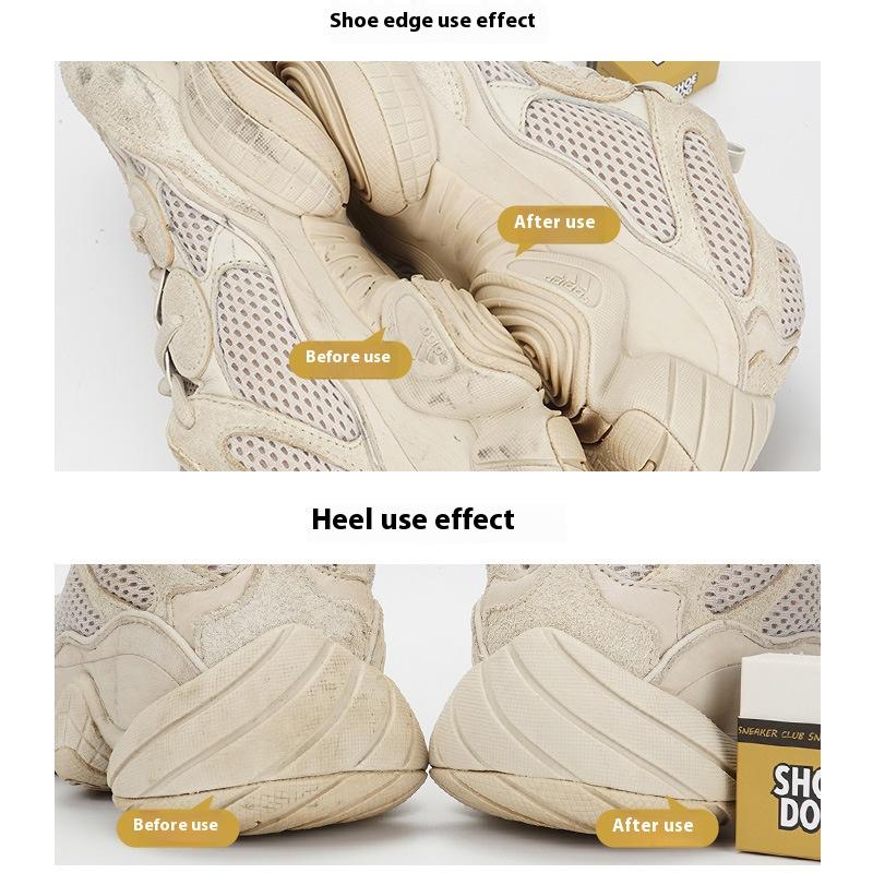 Shoe Brush  Portable Suede Sheepskin Shoes Eraser Matte Leather Fabric Care Shoes Cleaning Tools Leather Cleaner Rubber Block