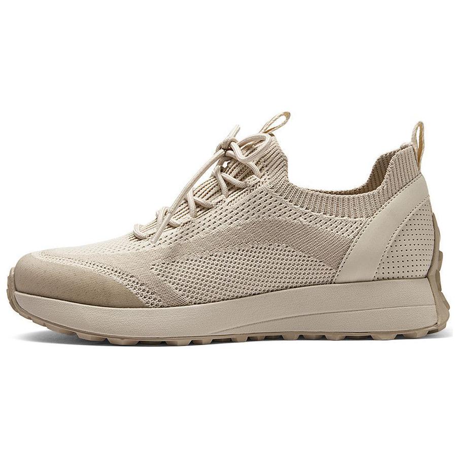 Skechers Street Удобные Дышащие Низкие Повседневные Беговые Кроссовки Женские Кроссовки Бежевые 177160-NAT 36