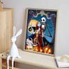 Disney 5D DIY Diamond Painting Illustrations From The Nightmare Before Christmas Full Round Diamond Mosaic Cartoon CrossStitch Artwork for Home Decor