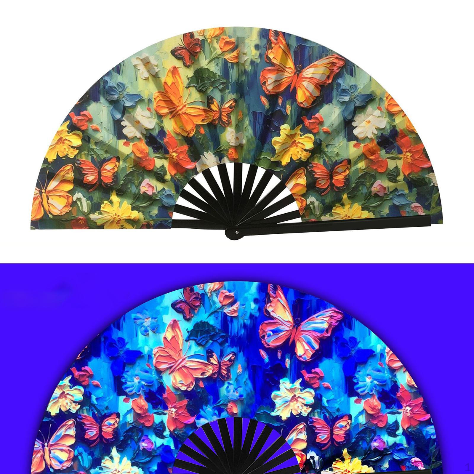 

Складной Кунг-фу И Женщины, для Свадеб, Шоу, Ночных клубов. Colorful Butterfly