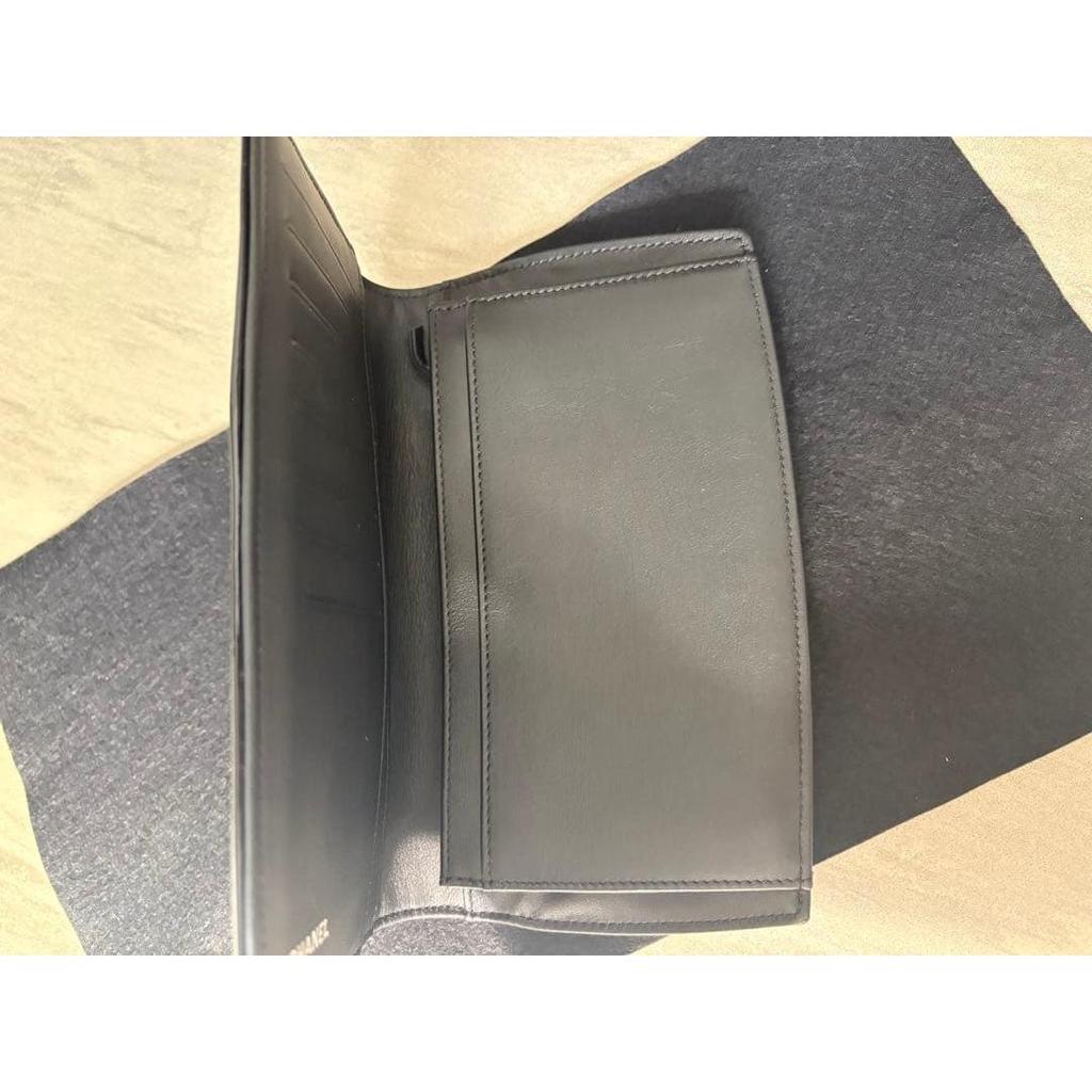 Used CHANEL Enamel Long Wallet