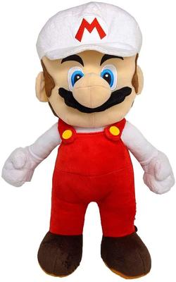 Taito Super Mario Extra großes Plüschtier 45 cm Mario Fire Mario (Feuer-Mario)