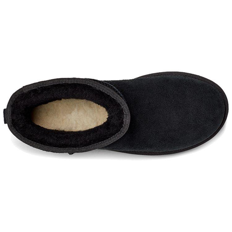 UGG Classic Mini Deco Suede Boot 'Black' 1115565-BLK