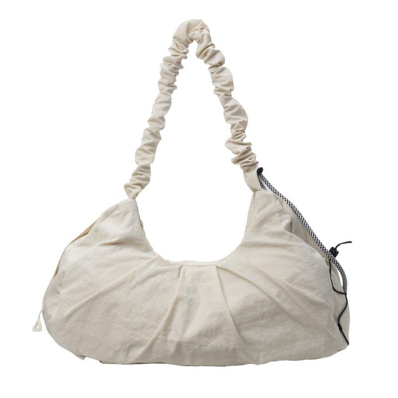 

New large capacity travel bag short distance portable drawstring shoulder bag multifunctional yoga mat sports fitness bag One size бежевый