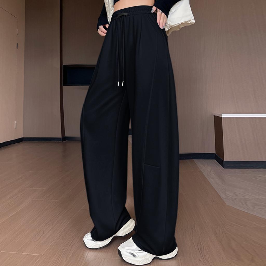 Women's Fashionable Loose Wide Leg Trousers