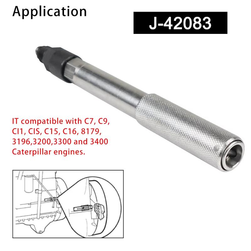J-42083 Automatisk Tidsningsstift+9U-7227 Bränsleinsprutningsregulatorverktyg+ Motorvridningshylsa Passar CAT 3406E C-15 C-16