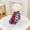 Warm Autumn Winter Dog Clothes Bear Teddy Small Dogs Thermal Pulling Cold Resistant Pet National Style Two Feet Clothes