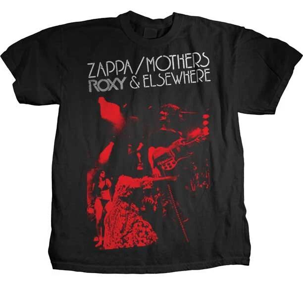 Frank Zappa-Zappa/Mothers-Roxy & Elsewhere- Medium  Black T-shirt L