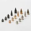 10 Set Alloy Spikes Gothic Style Embellishments Alloy Rivets Cone Spikes for Bags Shoes and Other Craft Projects