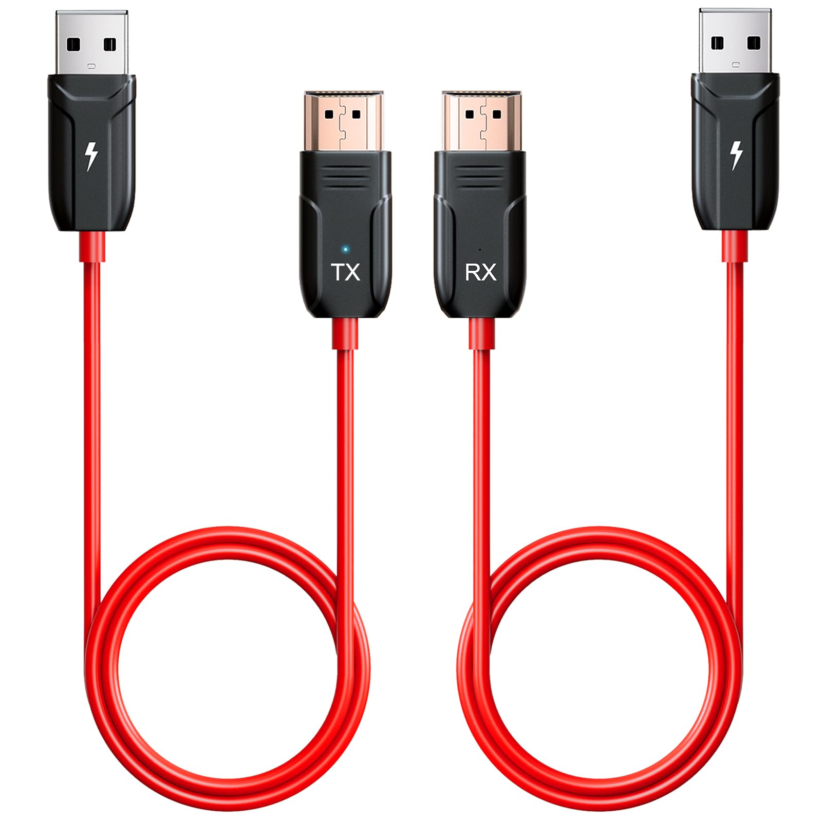 

Беспроводная передача HDMI 30 м Беспроводная Без настройки Синхронизированный звук и видео Совместимый с и Камерами наблюдения Комплект передатчика/приемника,