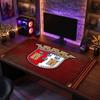 Braga FC Theme Pattern Mouse Pad, Soccer Logo Design XXL Gaming Desk Mat Non-Slip Computer Mouse Pad