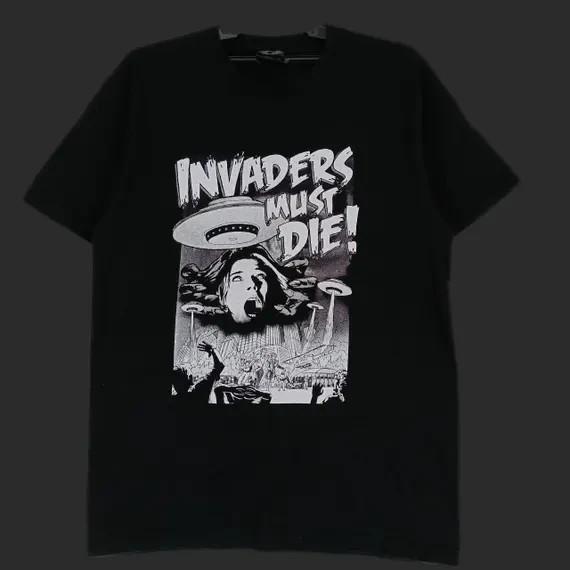 The Prodigy Album Invaders Must Die Black T Shirt S-5XL DS881 Unisex T-Shirt XL