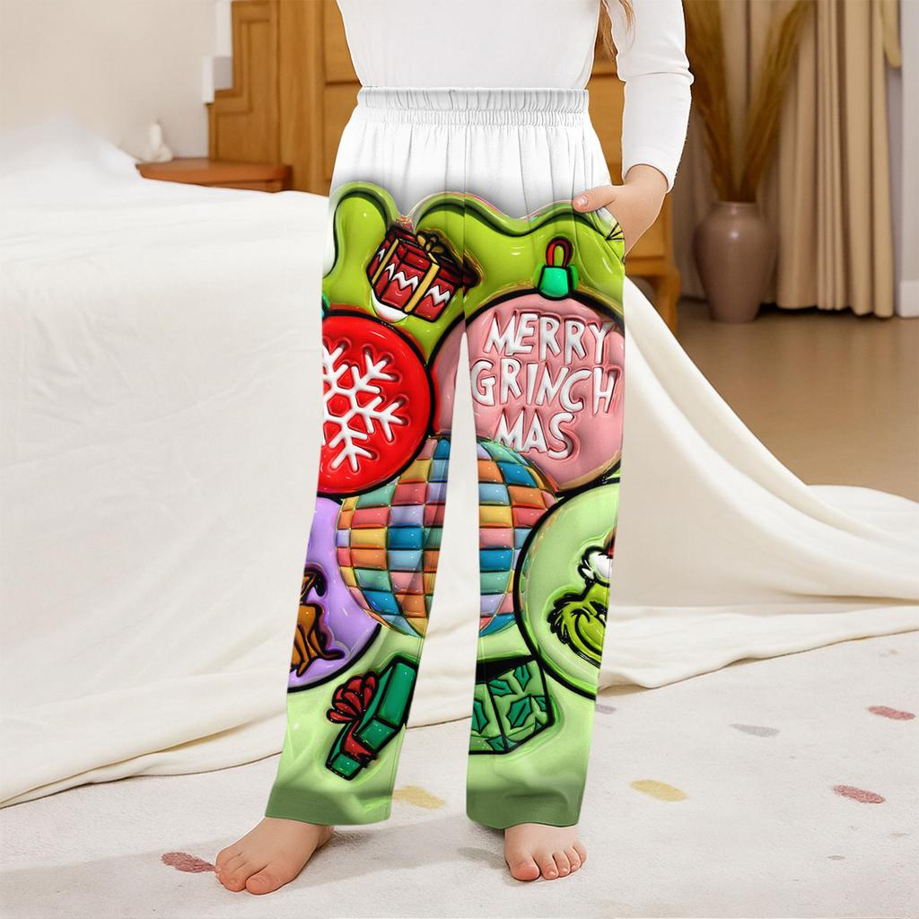 Fashionable Children's Versatile Pocket Sports Casual Pants