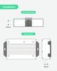 LINOVISION 1000Mbps L2 Management BT90W Total POE Budget Support Industrial Design 8-port POE, Switch, 2-port 1G/2.5GSFP, 4-port POE, 360W, 2-layer