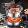 Meichu Stainless Steel Double-Layer Multi-purpose Pot