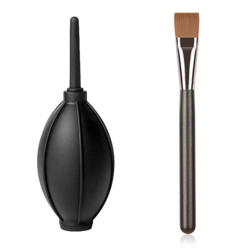 Coffee Grinder Brush, Espresso Machine Brush, Coffee Cooler Care, Cleaning Tool, Easy To Clean, Ideal for Home or Small Cafes (Cleaning Brush + Blow B