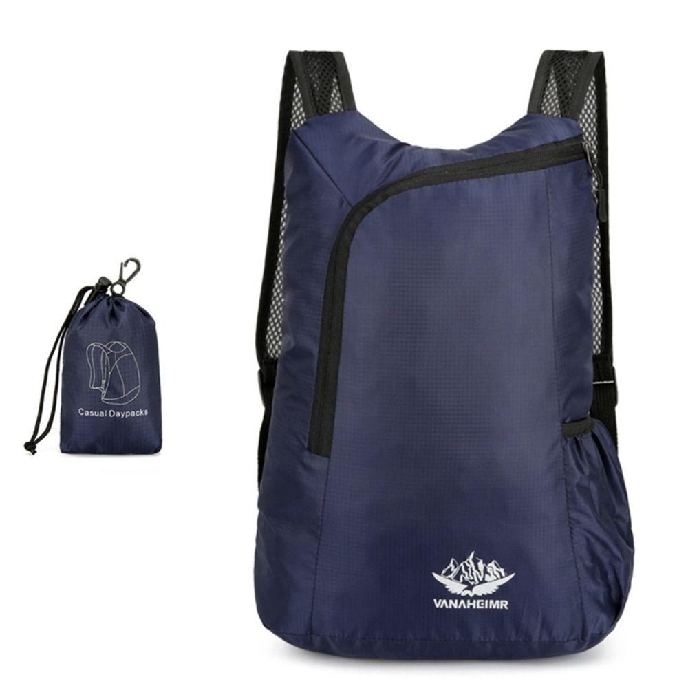 Portable Sport Bag Lightweight Shoulders Bag Outdoor Backpack Foldable Backpack Hiking Daypack