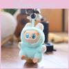 Labubu Plush Keychain Super Soft Pp Cotton With Rotating Head For Kids Gift