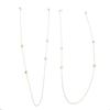 2pcs Star Shaped Pendant Clavicle Chain Stylish Face Cover Chain Lanyard Jewelry Gift