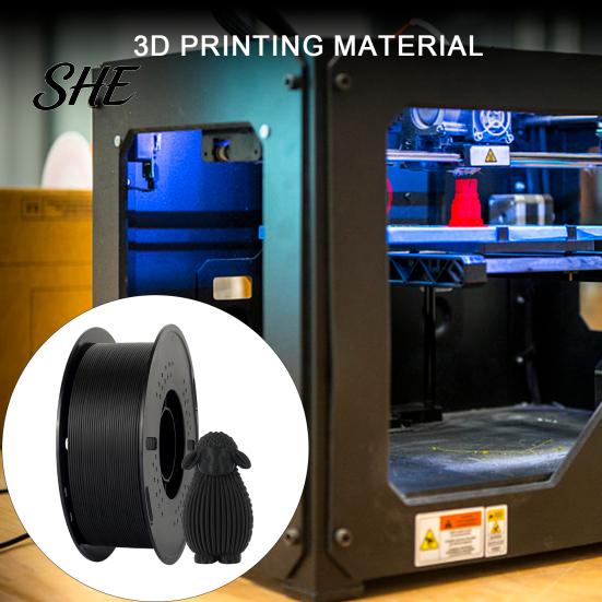 Matte Finish Filament PETG 3D Printer Filament, 1.75mm 1kg Spool, DIY Spool Models Crafts Printing FDM Accessories