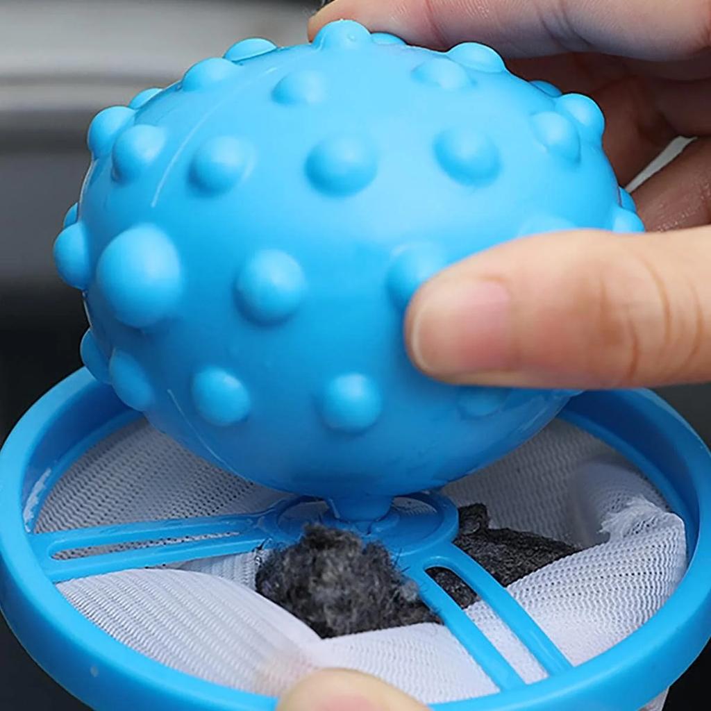 1PC-Washing Machine Filter Net Floating Lint Filter Mesh Bag Reusable Pet Hair Catcher Remover Laundry Cleaning Tool