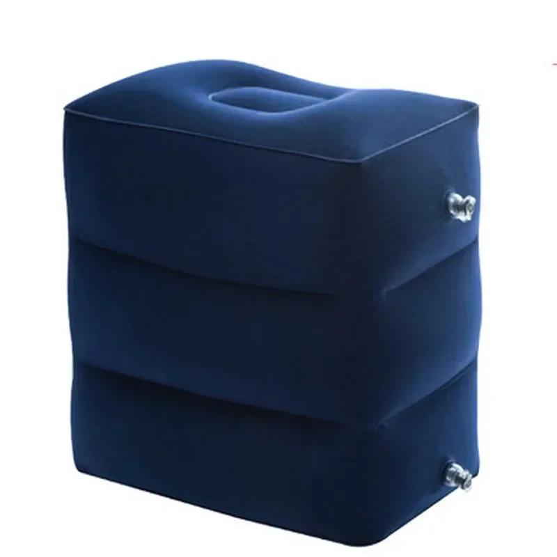 Flight Sleeping Footrest Rest Pillow On Airplane Car Bus Adjustable Kids Inflatable Travel Sleep Resting Pillows WJ529
