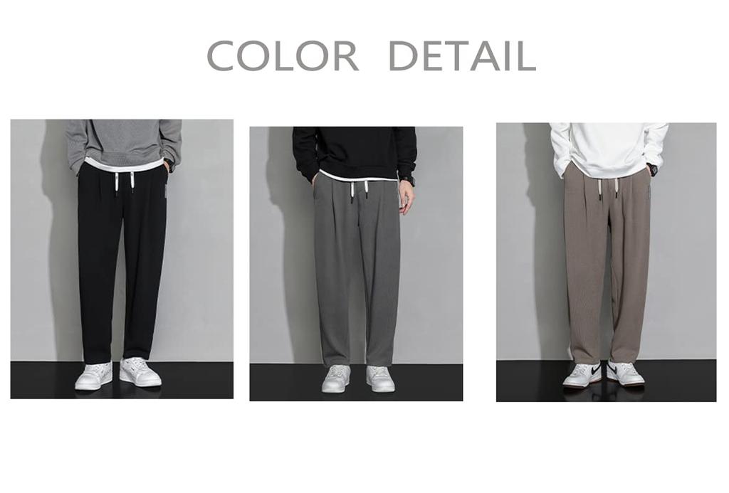 Long Relaxed Gaucho Plus Sizes Loose Elastic Solid [foveitaa] Men's Pants, Wide-Leg Pants, Pants, Available, Fit, Simple, Stylish, Sweatpants, Unisex,