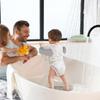 Bath Seat for Stand Up Showering Baby Shower Stand Bath Seat Adjustable Armrest Standing Support for Bathing Toddler