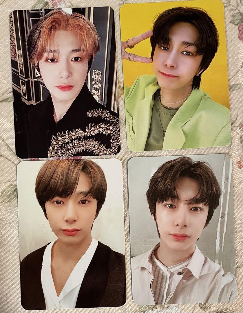 

[USED] monsta x Hyungwon trading cards set of 4 FANTASIA