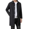 Men's Mid-Length High-End Trench Coat - Trendy Casual & Business Attire for Spring and Autumn