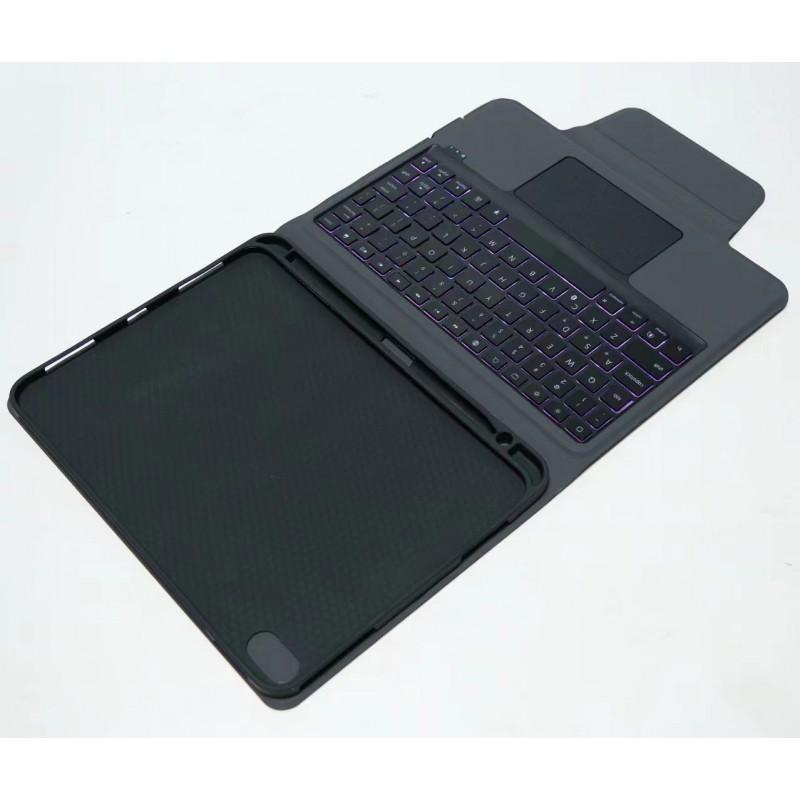 Detachable Or Integrated Bluetooth Backlit Keyboard Case With Pen Slot IPad 10.2/10.5/10.9/11 Inch Adjustable Stand Ergonomic