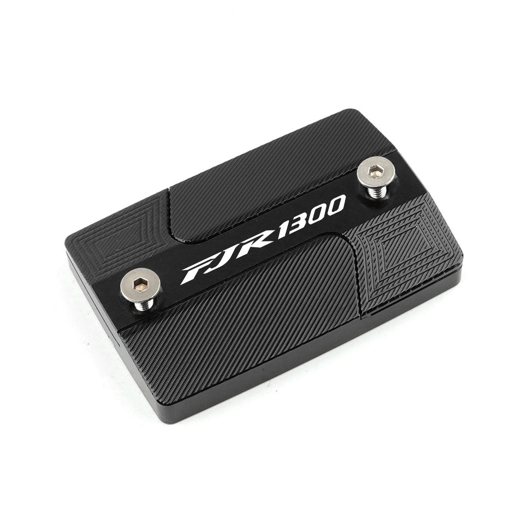 

Новые аксессуары для мотоциклов для YAMAHA FJR1300 FJR 1300 2004-2014, алюминиевая передняя тормозная жидкость с ЧПУ, крышка топливного бака Black 1 piece