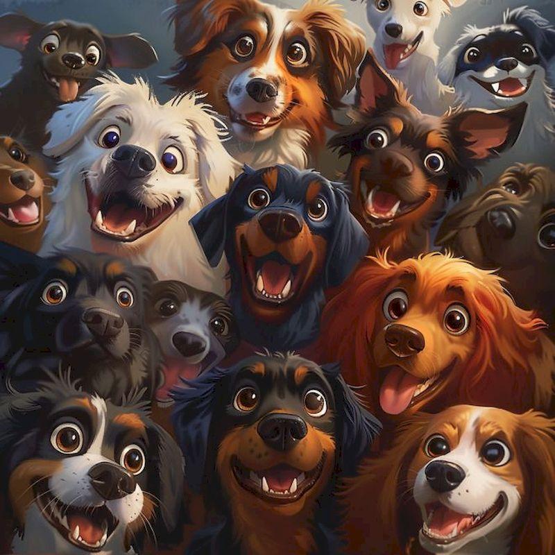 

CHENISTORY Diamond Painting New Square Stones Animal Diamond Embroidery Sale Dog Rhinestones Pictures Diamond Mosaic Icons Full Round 25x25cm